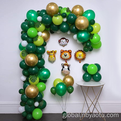 China Jungle Safari Theme Party Balloon Garland Animal Balloons Supplier